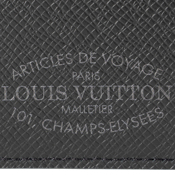 ルイヴィトン コインケース Louis Vuitton M30380 財布 タイガ TAIGA ポルトフォイユ・ミュルティプル メンズ NOIR(ノワール) ブラック/黒