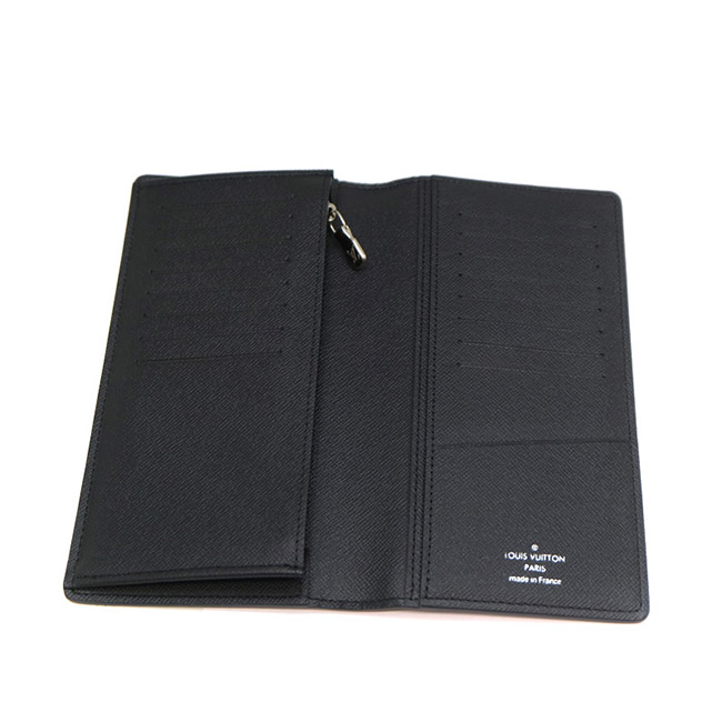 ルイ・ヴィトン　N40415 ポルトフォイユ・ブラザNM　ダミエ・グラフィット　ジャイアント ブラック　メンズ折り財布