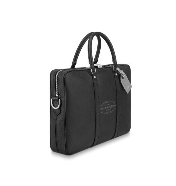 Louis Vuitton PDV PM ビジネスバッグ タイガ・レザー M30365
