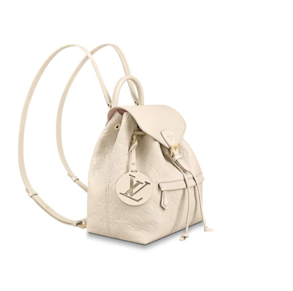 ルイヴィトン LV M45397 モンスリ PM リュック カバン バックパック レザー M45397