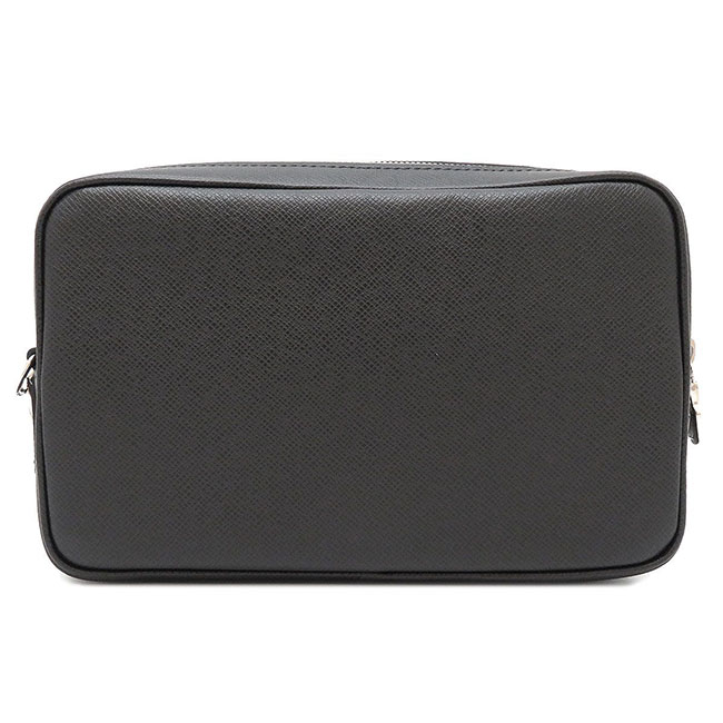 ルイヴィトン ポシェット カサイ タイガ クラッチバッグ M30441 セカンドバッグ ブラック SR0290 ノワール 黒 LOUIS VUITTON メンズ