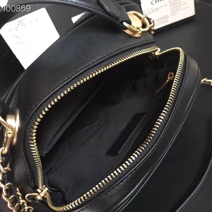 CHANEL バニティー バック ショルダー ブラック レッド ベージュA57905 Y83940 94305