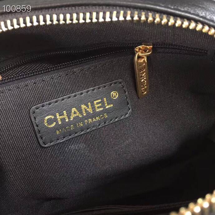 CHANEL バニティー バック ショルダー ブラック レッド ベージュA57905 Y83940 94305