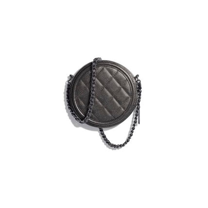 CHANEL シャネル 18AW  バケットバッグ ブラック A81599 Y33345 0B858 ポーチ チェーンクラッチ