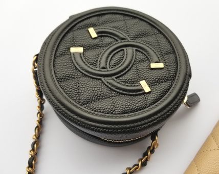 CHANEL シャネル 18AW  バケットバッグ ブラック A81599 Y33345 0B858 ポーチ チェーンクラッチ