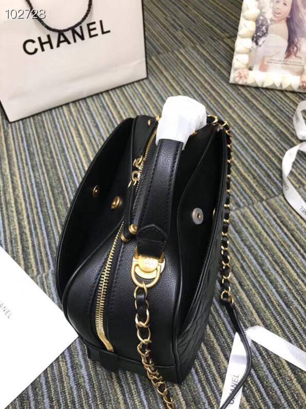 CHANEL バニティー バック ショルダー ブラック レッド ベージュ A57906 Y83940 94305