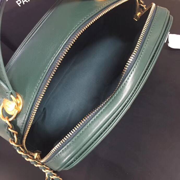 CHANEL バニティー バック ショルダー グリーン レッド ベージュ A57906 Y83940 94306