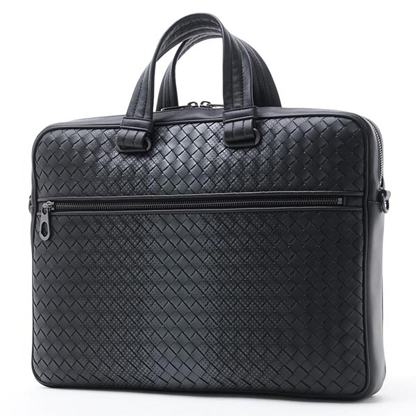 ボッテガヴェネタ BOTTEGA VENETA ブリーフケース 2WAY ブラック メンズ ビジネス バッグ 鞄 弁護士 銀行 出張 レザー 革 495831 vcl42 8282 GALAXY ギャラクシー