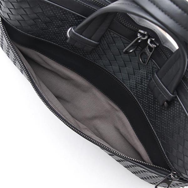 ボッテガヴェネタ BOTTEGA VENETA ブリーフケース 2WAY ブラック メンズ ビジネス バッグ 鞄 弁護士 銀行 出張 レザー 革 495831 vcl42 8282 GALAXY ギャラクシー