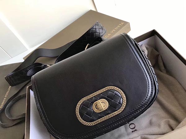 ボッテガヴェネタ BOTTEGA VENETA ボッテガ BV ルナ バッグ ブラック 550436V1EED1000
