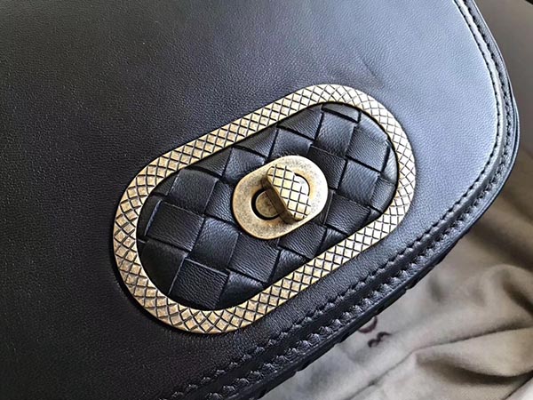 ボッテガヴェネタ BOTTEGA VENETA ボッテガ BV ルナ バッグ ブラック 550436V1EED1000