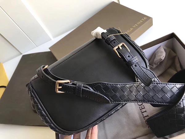ボッテガヴェネタ BOTTEGA VENETA ボッテガ BV ルナ バッグ ブラック 550436V1EED1000