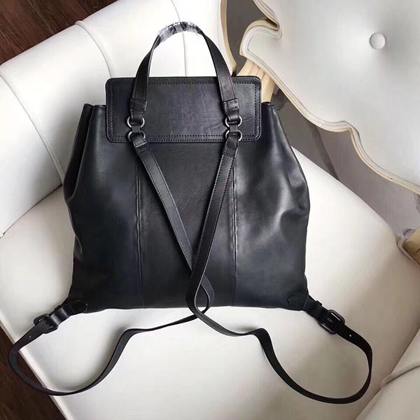 BOTTEGA VENETA ボッテガヴェネタ リュックサック ナッパ イントレチャート レザー ブラック 407093 バックパック
