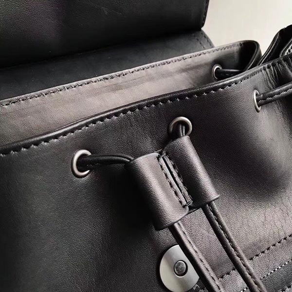 BOTTEGA VENETA ボッテガヴェネタ リュックサック ナッパ イントレチャート レザー ブラック 407093 バックパック
