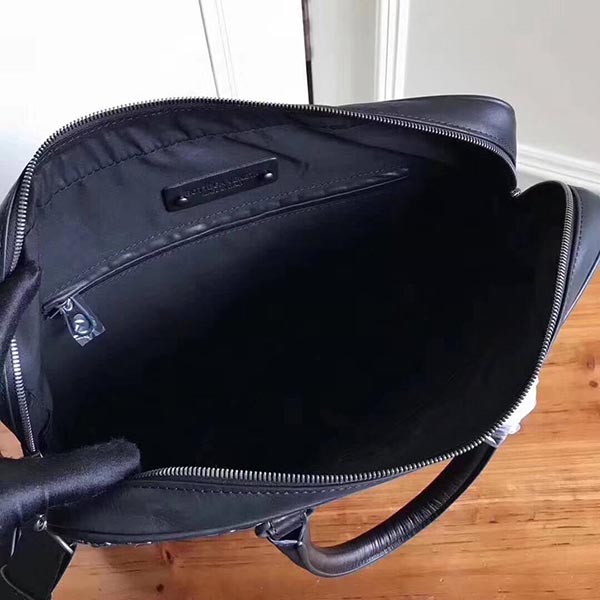 ボッテガヴェネタ ビジネスバッグ イントレチャート レザー ブリーフケース 481087 BOTTEGA VENETA ボッテガ バッグ メンズ 2WAYショルダーバッグ
