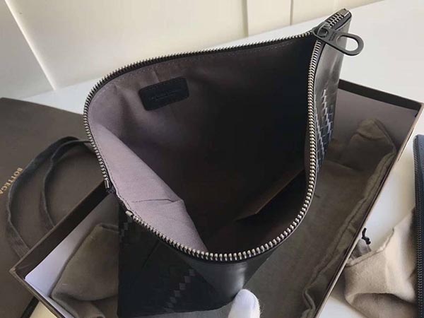 ボッテガヴェネタ BOTTEGA VENETA☆イントレチャート クラッチバッグ 522453VBKH18593
