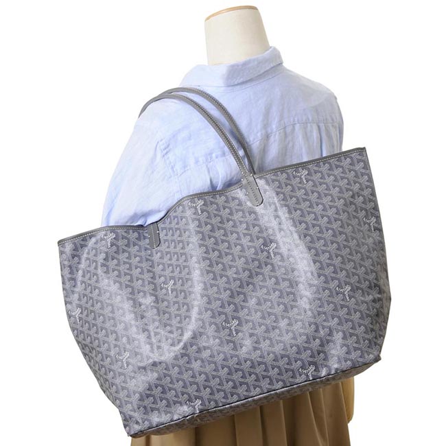 ゴヤール GOYARD トートバッグ AMALOUIS GM サンルイGM 51 グレー Goyard20200101