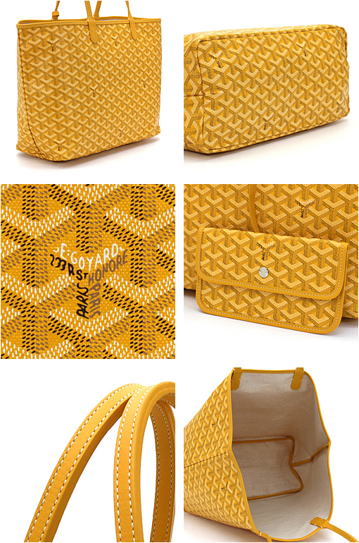 ゴヤール GOYARD サンルイPM SANT LOUIS PM AMALOUIS(PM) イエロー Goyard2020099