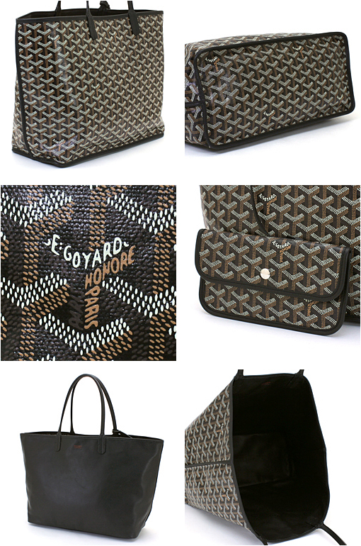 ゴヤール GOYARD アンジュPM ANJOU PM トートバッグ ブラック  Goyard2020096