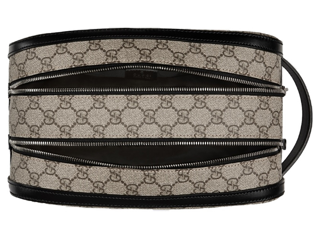 グッチ GUCCI バッグ セカンドバッグ GGスプリーム キャンバス ベージュ 406395 KGDHN 9769
