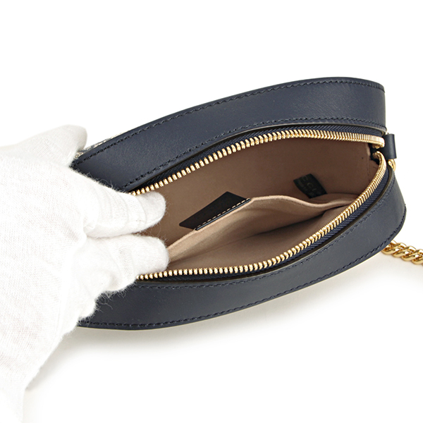 グッチ ショルダーバッグ GUCCI 409535 KHNKG 4075 バッグ GGスプリーム GG SUPREME ミニチェーンバッグ レディース BEIGE/BLUE ベージュ/ブルー 青