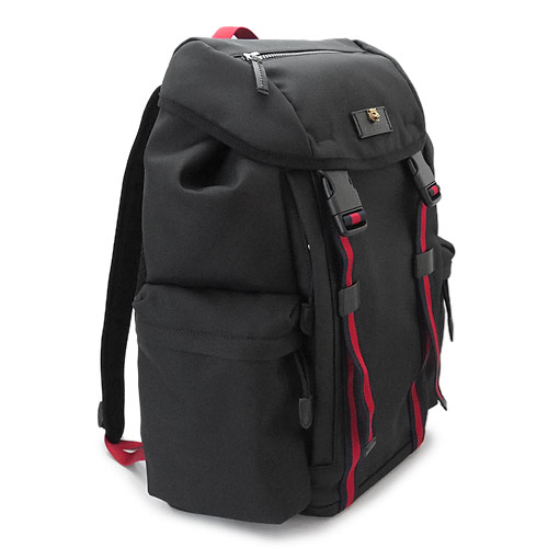 グッチ リュック メンズ GUCCI 429037 K1N1X 1072 バックパック ウェブ テクノキャンバス ブラック 黒