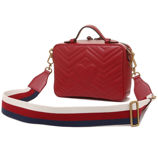 グッチ ハンドバッグ ショルダーバッグ レディース GUCCI 498100 DTDPT 8227 レッド