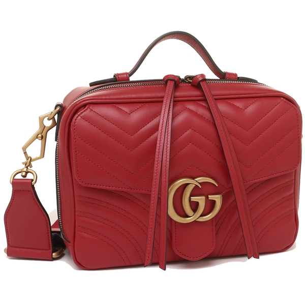グッチ ハンドバッグ ショルダーバッグ レディース GUCCI 498100 DTDPT 8227 レッド