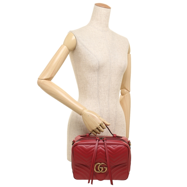 グッチ ハンドバッグ ショルダーバッグ レディース GUCCI 498100 DTDPT 8227 レッド