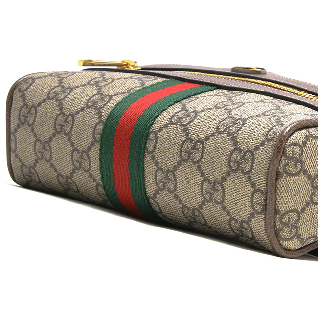 グッチ GUCCI ベルトバッグ/ウエストバッグ GGスプリーム/GG SUPREME ベージュ&エボニー&ブラウン 517076 96I3B 8745 2019年春夏新作 メンズ レディース