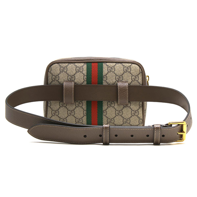 グッチ GUCCI ベルトバッグ/ウエストバッグ GGスプリーム/GG SUPREME ベージュ&エボニー&ブラウン 517076 96I3B 8745 2019年春夏新作 メンズ レディース