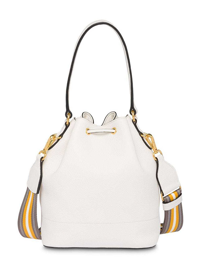 プラダ PRADA バッグ VIT.DAINO バケットバッグ ショルダー付き 2WAY ハンドバッグ 巾着 ショルダーバッグ 1BE018VNOO2BBE
