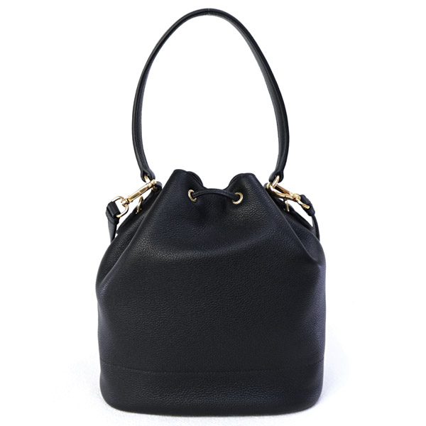 プラダバッグ VIT.DAINO バケットバッグ ショルダー付き 2WAY ハンドバッグ 巾着 ショルダーバッグ ブラック 1BE018 2BBE F0002 NERO