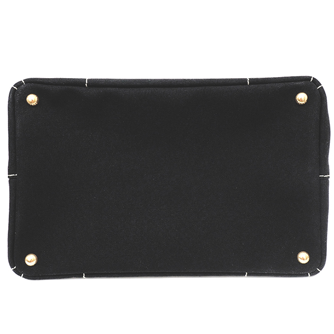 プラダ CANAPA ミディアム ハンドバッグ 2WAY ショルダーバッグ トライアングルロゴ ゴールド金具 カナパ 1BG642 トートバッグ