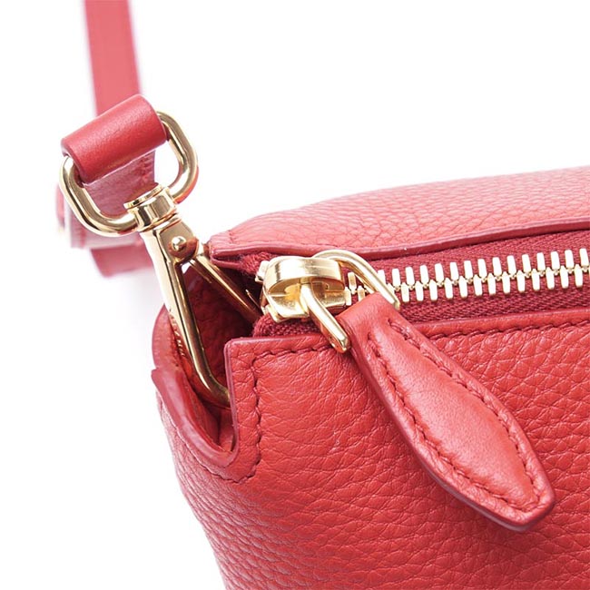 プラダ PRADA ハンドバッグ 2WAY レッド レディース トートバッグ ロゴ レザー 1ba063 2bbe f0011 VIT DAINO