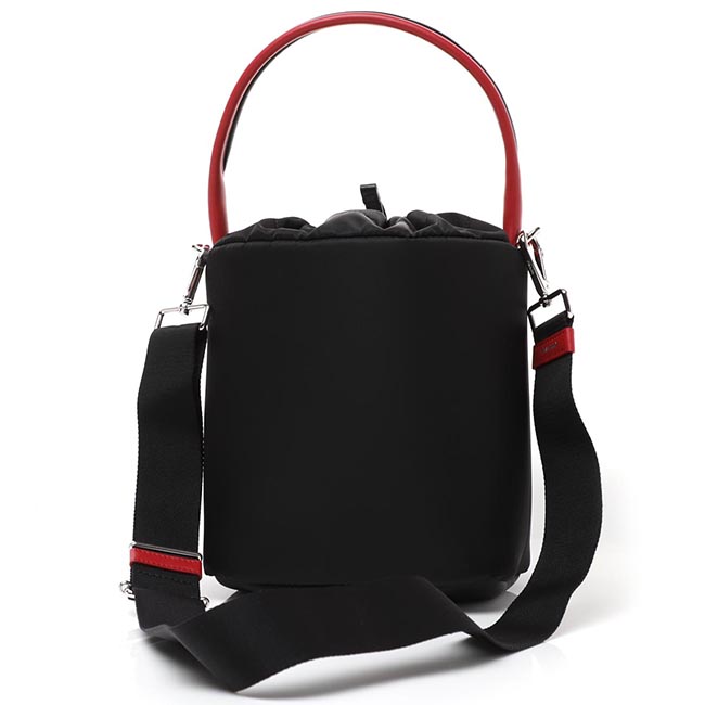 プラダ PRADA ショルダーバッグ 2WAY バケットバッグ ブラック レディース ギフト プレゼント ナイロン 1be026 2cki f0d9a