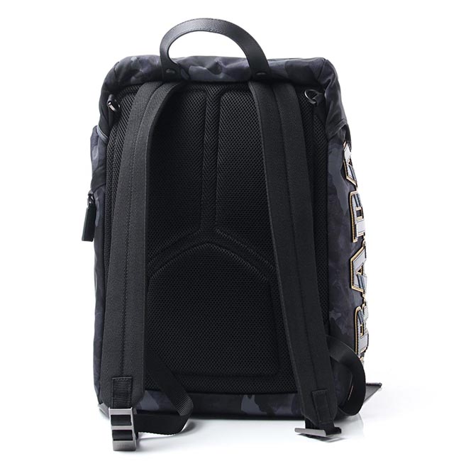 PRADA バックパック リュックサック グレー メンズ リュック バッグ パック ロゴ 2vz135 2b02 f0008 MY CHARACTER マイキャラクター 