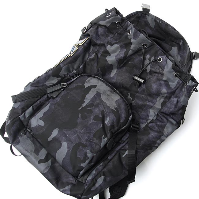 PRADA バックパック リュックサック グレー メンズ リュック バッグ パック ロゴ 2vz135 2b02 f0008 MY CHARACTER マイキャラクター 