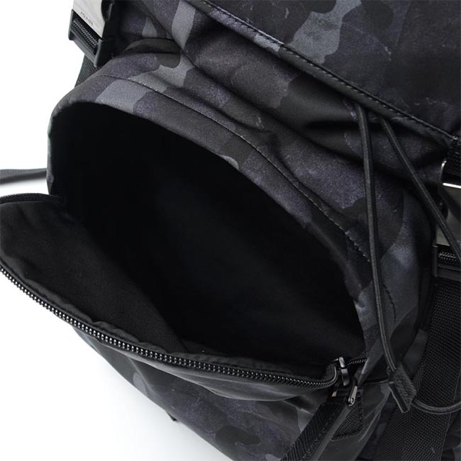 PRADA バックパック リュックサック グレー メンズ リュック バッグ パック ロゴ 2vz135 2b02 f0008 MY CHARACTER マイキャラクター 
