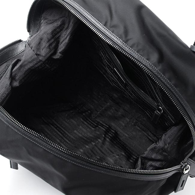 プラダ PRADA ボストンバッグ ブラック メンズ 容量 トート ナイロン トラベル 旅行 2vc796 064 f0002 NYLON TRAVEL BAG