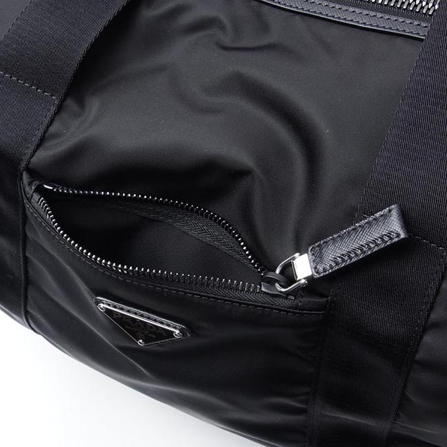 プラダ PRADA ボストンバッグ ブラック メンズ 容量 トート ナイロン トラベル 旅行 2vc796 064 f0002 NYLON TRAVEL BAG
