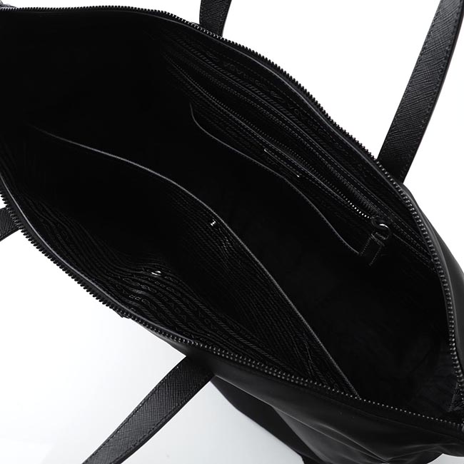プラダ PRADA トートバッグ 2WAY ショッピングバッグ ブラック メンズ トート バッグ レザー ショルダー カジュアル 2vg024 vooo 064 f0002