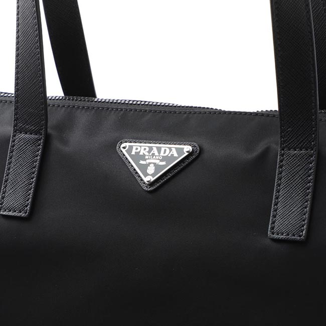 プラダ PRADA トートバッグ 2WAY ショッピングバッグ ブラック メンズ トート バッグ レザー ショルダー カジュアル 2vg024 vooo 064 f0002