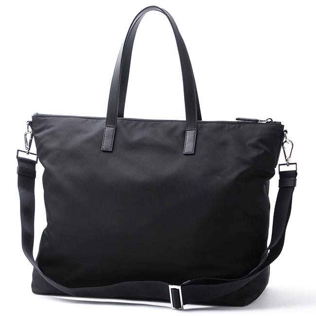 プラダ PRADA トートバッグ 2WAY ブラック メンズ カジュアル ナイロン ロゴ アイコン　定番 2vg024 oao 2d3 f0sgi MY CHARACTER マイ キャラクター