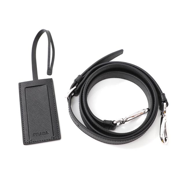 PRADA ブリーフケース 2WAY ブラック メンズ レザー ビジネス 2ve368 volx 9z2 f0002 SAFFIANO TRAVEL