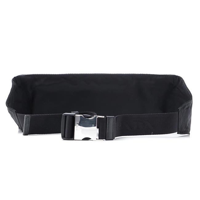 プラダ PRADA ボディバッグ ベルトバッグ ウエストポーチ ブラック メンズ バッグ モード トレンド 2vl132 vwox 973 f0002 NYLON BELT BAG