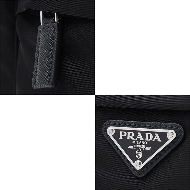 プラダ PRADA ボディバッグ ベルトバッグ ウエストポーチ ブラック メンズ バッグ モード トレンド 2vl132 vwox 973 f0002 NYLON BELT BAG