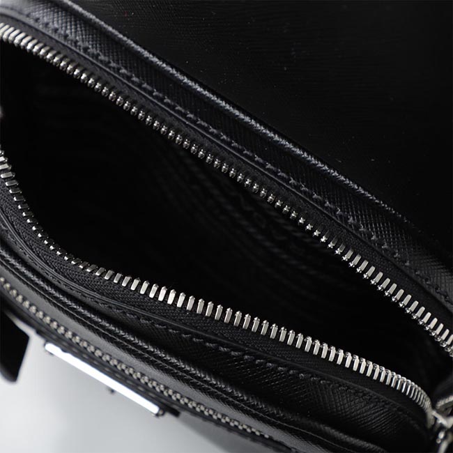 プラダ PRADA ボディバッグ ブラック メンズ ギフト プレゼント 2vz031 vooo 9z2 f0002 ZAINO SAFFIANO TRA