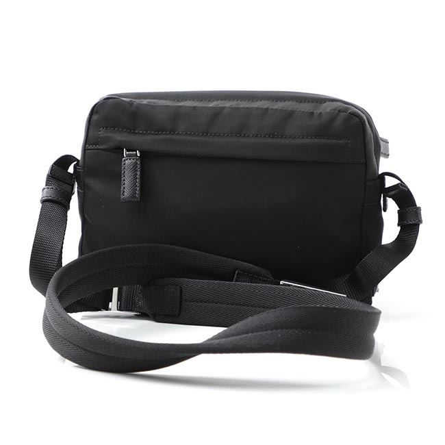 プラダ PRADA クロスボディバッグ ブラック メンズ ギフト プレゼント 2vh043 vooo 973 f0002 BANDOLIERA TESSUTO MONT