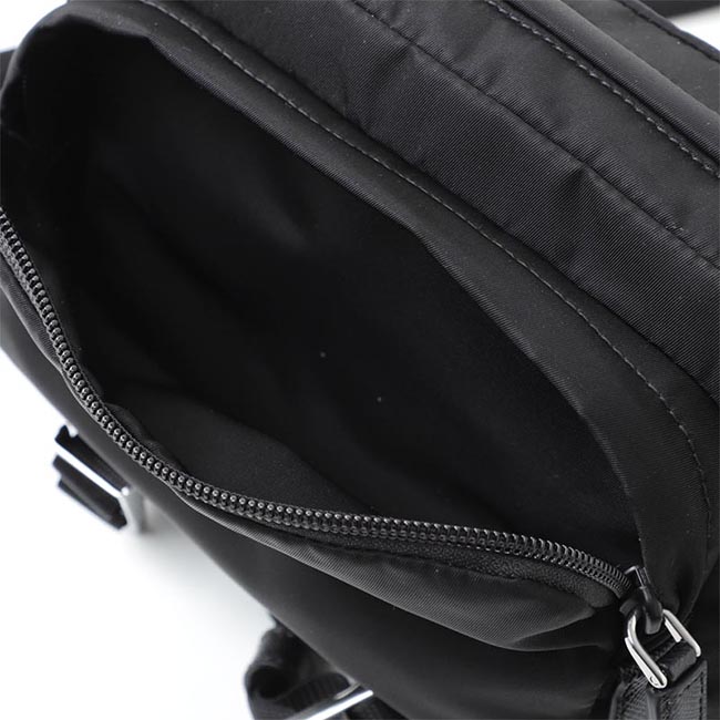 プラダ PRADA クロスボディバッグ ブラック メンズ ギフト プレゼント 2vh043 vooo 973 f0002 BANDOLIERA TESSUTO MONT